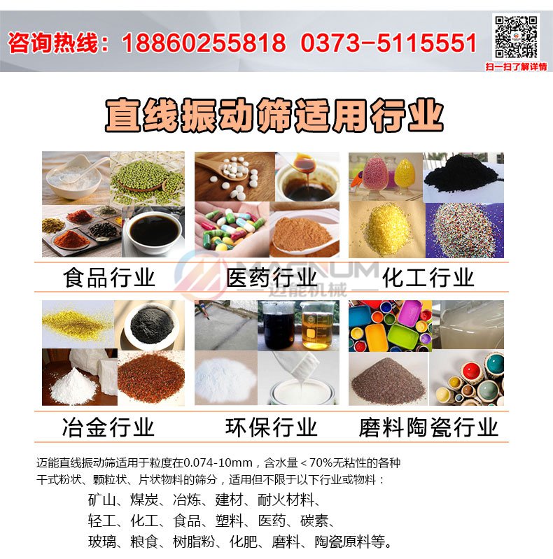 直線振動篩分機